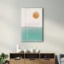 Other wall decoration - Abstract Shapes V14 | Glass Wall Art - ARTDESIGNA