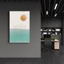 Other wall decoration - Abstract Shapes V14 | Glass Wall Art - ARTDESIGNA