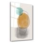 Other wall decoration - Abstract Shapes V15 | Glass Wall Art - ARTDESIGNA