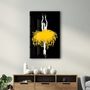 Autres décorations murales - Abstract Ballerina 2 | Glass Wall Art - ARTDESIGNA