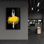Autres décorations murales - Abstract Ballerina 2 | Glass Wall Art - ARTDESIGNA