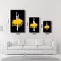 Autres décorations murales - Abstract Ballerina 2 | Glass Wall Art - ARTDESIGNA