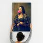 Other wall decoration - Pink Gum | Glass Wall Art - ARTDESIGNA
