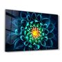 Autres décorations murales - Sun Inside the Flower | Glass Wall Art - ARTDESIGNA