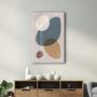 Other wall decoration - Abstract Shapes V11 | Glass Wall Art - ARTDESIGNA