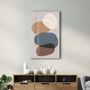 Autres décorations murales - Abstract Shapes V12 | Glass Wall Art - ARTDESIGNA