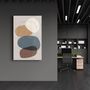 Autres décorations murales - Abstract Shapes V12 | Glass Wall Art - ARTDESIGNA