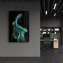 Other wall decoration - Blue Fish | Glass Wall Art - ARTDESIGNA