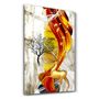 Autres décorations murales - Deer & Birds V4 | Glass Wall Art - ARTDESIGNA