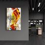 Autres décorations murales - Deer & Birds V4 | Glass Wall Art - ARTDESIGNA