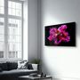 Other wall decoration - Purple Flower 3 | Glass Wall Art - ARTDESIGNA