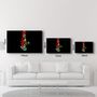 Other wall decoration - Liquid Drops | Glass Wall Art - ARTDESIGNA