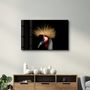 Other wall decoration - Crowned Crane | Glass Wall Art - ARTDESIGNA