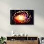 Other wall decoration - Abstract Space Portrait | Glass Wall Art - ARTDESIGNA