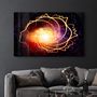 Other wall decoration - Abstract Space Portrait | Glass Wall Art - ARTDESIGNA