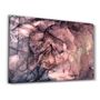 Other wall decoration - Purple Wave Pattern V3 | Glass Wall Art - ARTDESIGNA