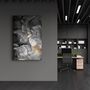 Autres décorations murales - Wave Pattern | Glass Wall Art - ARTDESIGNA