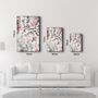 Autres décorations murales - Pink Pattern | Glass Wall Art - ARTDESIGNA
