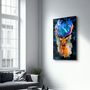 Other wall decoration - Deer & Moon | Glass Wall Art - ARTDESIGNA