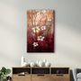Autres décorations murales - Yellow Flowers | Glass Wall Art - ARTDESIGNA