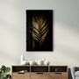 Other wall decoration - Golden Leaves | Glass Wall Art - ARTDESIGNA