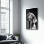 Other wall decoration - Innocent Dog | Glass Wall Art - ARTDESIGNA