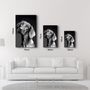 Other wall decoration - Innocent Dog | Glass Wall Art - ARTDESIGNA