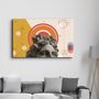 Other wall decoration - Abstract Shapes and Statue | Glass Wall Art - ARTDESIGNA