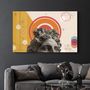Other wall decoration - Abstract Shapes and Statue | Glass Wall Art - ARTDESIGNA