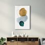 Autres décorations murales - Abstract Shapes V2 2 | Glass Wall Art - ARTDESIGNA