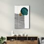 Other wall decoration - Abstract Shapes V3 3 | Glass Wall Art - ARTDESIGNA