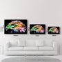 Autres décorations murales - Colorful Eagle | Glass Wall Art - ARTDESIGNA