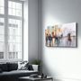 Other wall decoration - Abstract City View | Glass Wall Art - ARTDESIGNA