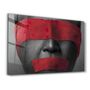 Other wall decoration - Covered in Red | Glass Wall Art - ARTDESIGNA