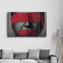 Other wall decoration - Covered in Red | Glass Wall Art - ARTDESIGNA