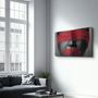 Other wall decoration - Covered in Red | Glass Wall Art - ARTDESIGNA
