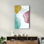 Other wall decoration - Abstract Shapes V4 4 | Glass Wall Art - ARTDESIGNA
