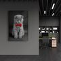 Autres décorations murales - Cat with Bow Tie | Glass Wall Art - ARTDESIGNA