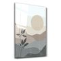 Other wall decoration - Abstract Flower and Sun | Glass Wall Art - ARTDESIGNA