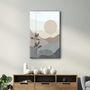 Other wall decoration - Abstract Flower and Sun | Glass Wall Art - ARTDESIGNA
