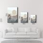 Other wall decoration - Abstract Flower and Sun | Glass Wall Art - ARTDESIGNA