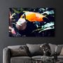 Other wall decoration - Pelican in Nature | Glass Wall Art - ARTDESIGNA