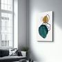 Autres décorations murales - Abstract Shapes V1 1 | Glass Wall Art - ARTDESIGNA