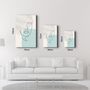 Autres décorations murales - Abstract Shapes and Face V2 | Glass Wall Art - ARTDESIGNA