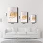 Autres décorations murales - Abstract Shapes and Face V3 | Glass Wall Art - ARTDESIGNA