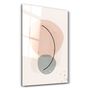 Autres décorations murales - Abstract Shapes and Line V1 | Glass Wall Art - ARTDESIGNA