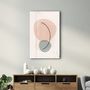 Autres décorations murales - Abstract Shapes and Line V1 | Glass Wall Art - ARTDESIGNA
