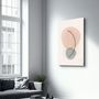 Autres décorations murales - Abstract Shapes and Line V1 | Glass Wall Art - ARTDESIGNA
