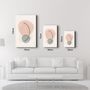 Autres décorations murales - Abstract Shapes and Line V1 | Glass Wall Art - ARTDESIGNA