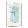 Other wall decoration - Abstract Shapes and Line V2 | Glass Wall Art - ARTDESIGNA